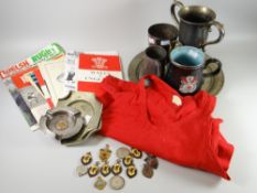 A parcel of items from the estate of Gareth Griffiths, ex British Lions player, including his
