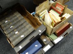 A parcel of books in four boxes Condition reports provided on request by email for this auction