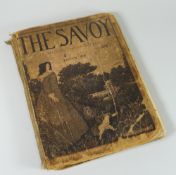 An 1896 volume of The Savoy, no.1 Condition reports provided on request by email for this auction