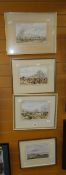 Set of four watercolours by ELIZABETH HAINES of Welsh country scenes, dated 1980, '82 & '84