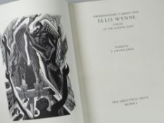 WYNNE, ELLIS - Gweledigaetheu y Bardd Cwsc, 1940, Gwasg Gregynog, very good Condition reports