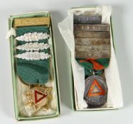 Two pendants for Advanced Driving with date-bars Condition reports provided on request by email