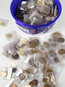 A large collection of walleted mainly pre-decimal coinage Condition reports provided on request by