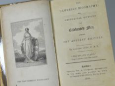 OWEN (PUGHE), WILLIAM - The Cambrian Biography, 1803 Condition reports provided on request by