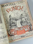 Bound volumes of Punch July 1925-September 1925 Condition reports provided on request by email for