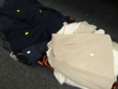 Two crates of ladies clothing (some brand new) including coats, Angora wool jumpers ETC Condition