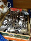 A collection of loose cutlery Condition reports provided on request by email for this auction