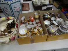 A collection of various patterned Oriental teaware Condition reports provided on request by email