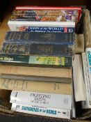 Collection of books relating to shipping and the Royal Navy Condition reports provided on request by