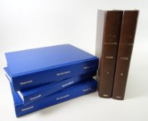 Two rebound volumes of historical tours in Monmouth, three volumes of Herefordshire Condition