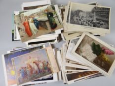 A quantity of vintage postcards Condition reports provided on request by email for this auction