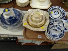 A quantity of mixed teaware Condition reports provided on request by email for this auction