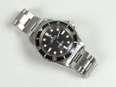 ROLEX OYSTER PERPETUAL SUBMARINER AUTOMATIC STAINLESS STEEL GENTLEMAN'S WRISTWATCH, model number