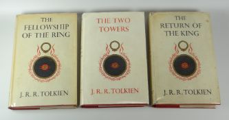TOLKIEN (J.R.R.), THE LORD OF THE RINGS TRILOGY, 1ST EDITIONS, 1ST IMPRESSIONS, comprising 