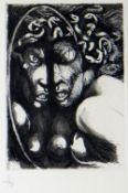 MICHAEL AYRTON (1921-1975) limited edition (11/75) etching - entitled 'Gorgon', 18 x 14cms