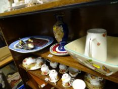 Meat platters and other miscellaneous china, flatware etc