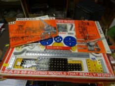 Meccano site engineering set, boxed with instructions