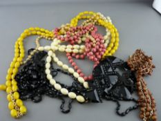 Parcel of dress necklaces