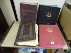 Copy of '1971/72 Cornwall County Library Register of Ships', two volumes A-Z, a large volume of '