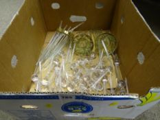 Ornamental hanging glass effect lustres?