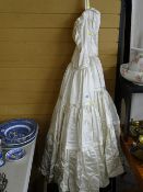 Early 21st Century cream ware lady's full length gown