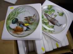 Large parcel of boxed as new Franklin Mint display plates