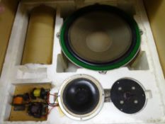 Boxed speaker component