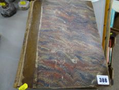 Antique bound copy of 'Don Quixote, Cervantes', date unclear