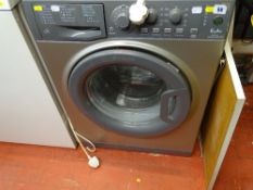 Silver coloured Hotpoint Aquarius 6kg A-Plus WMAL641 washing machine E/T