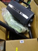 Hand held Oreck vacuum cleaner with accessories E/T