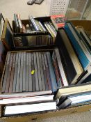 Two boxes of mixed books including volumes of 'World's Wild Places, Time Life Books'