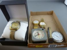 Small parcel of various timepieces