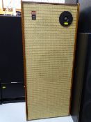 Pair of Rigonda stereo speakers, approx 880mm high