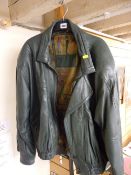 Circa 1980's leather jacket