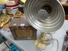 Vintage Pifco fan and a wireless
