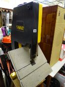 Dewalt DW739 tabletop band saw with wooden stand E/T