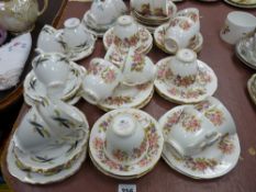 Good Colclough and Royal Vale floral teaware etc