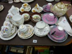 Quantity of Paragon and Shelley teaware etc