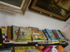 Large parcel of vintage children's annuals/books