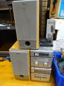 Sony MHC-NX1 mini hifi component system with speakers E/T