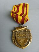 1940 Dunkerque medal, unofficial 1960 commemorative issued through the Dunkerque Veterans