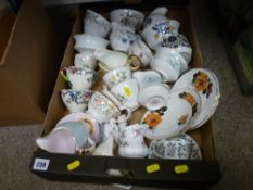 Box of assorted porcelain