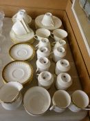 Quantity of Royal Worcester 'Concerto' teaware and Paragon 'Athena' teaware
