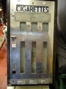 Vintage 1970's/80's wall hanging cigarette vending machine