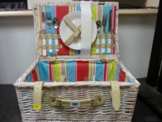 The Great British Hamper Company picnic basket and contents