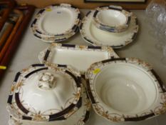 Parcel of Staffs dinnerware