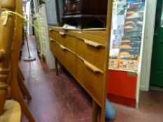Mid Century teak dressing table by Austin Suite Furniture