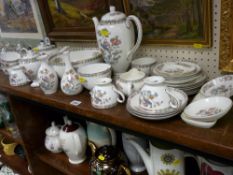 Excellent parcel of Wedgwood Kutani Crane china