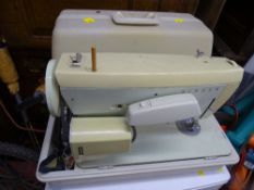 Cased Singer sewing machine