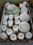 Art Deco floral painted Phoenix china part teaset and a Royal Stafford part teaset